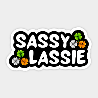 Irish Girl Sticker